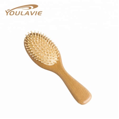 Wholesale natural Wooden Paddle Hair Brush